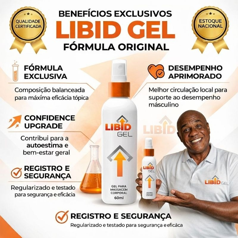 Benefícios exclusivos do Libid Gel fórmula original – qualidade certificada